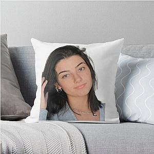 Charli D’Amelio Pillows - Charli D'Amelio Throw Pillow RB1602