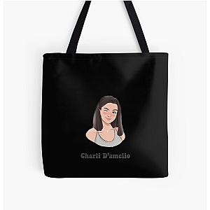 Charli D’Amelio Bags - Charli D'amelio  All Over Print Tote Bag RB1602