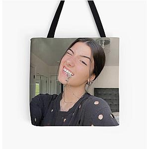 Charli D’Amelio Bags - Charli D'Amelio All Over Print Tote Bag RB1602