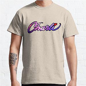 Charli D’Amelio T-Shirts - Charli D'Amelio Logo Galaxy Classic T-Shirt RB1602