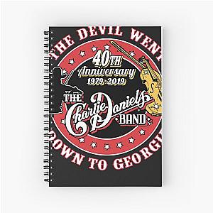 The Charlie Daniels Band - American Singer Musician And Songwriter Spiral Notebook