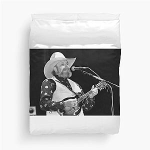 Charlie Daniels - BW Photographs Duvet Cover