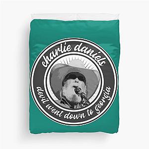 Charlie Daniels Devil Went Down To Georgia Band Songs America Death Legend Usa Fans The Charlie, Fashion Summer Duvet Cover