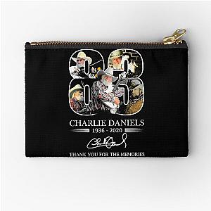 Remembering Charlie Daniels 1936 2020 Zipper Pouch