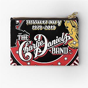 The Charlie Daniels Band - American Singer Musician And Songwriter Zipper Pouch