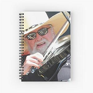 Charlie Daniels Live Performs Memories Spiral Notebook