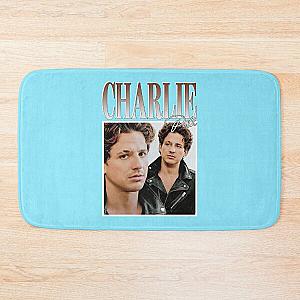 Charlie Puth  T-Shirt Bath Mat