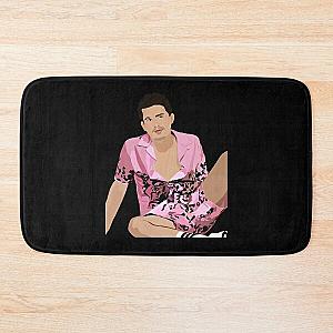 Charlie Puth Paintinf Pijama Art Bath Mat