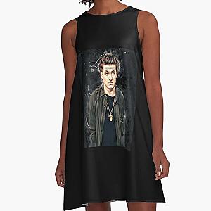 Music - Charlie puth A-Line Dress