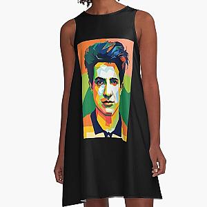 Metal Poster Charlie Puth  A-Line Dress