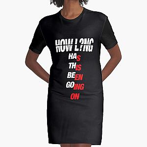 HOW LONG - CHARLIE PUTH Graphic T-Shirt Dress