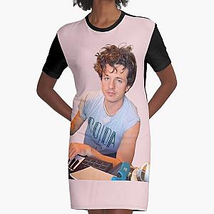 Charlie Puth Recording Graphic T-Shirt Dress