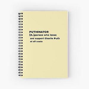 CHARLIE PUTH FAN Spiral Notebook