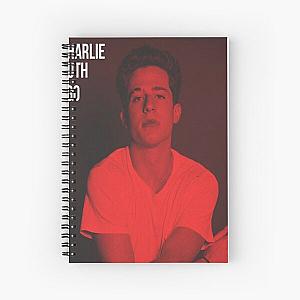 Music - Charlie puth Spiral Notebook