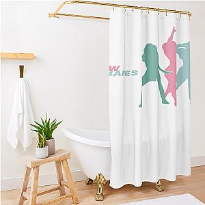 Charli Xcx Merch New Shapes Silhouette  Shower Curtain Premium Merch Store