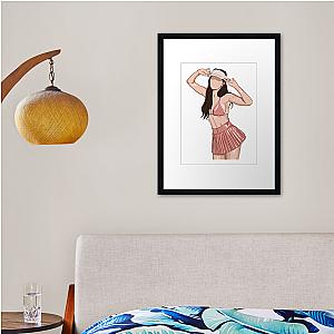 Xcx Mini Skirt Framed print Premium Merch Store