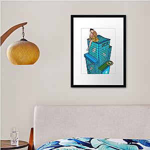 Xcx Building Framed print Premium Merch Store