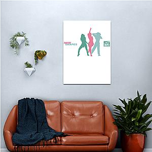 Charli Xcx Merch New Shapes Silhouette  Canvas Print Premium Merch Store