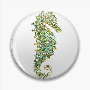 Seahorse cute charmed pattern Pin