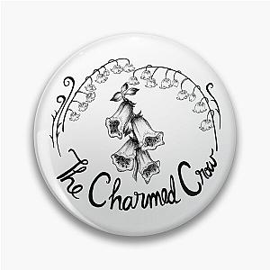 The Charmed Crow Flower Logo Pin