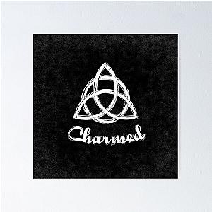 Charmed Sign  Triquetra  Witches Knot  Witch Symbol  Drawing for Spiritual Women Poster