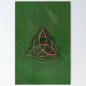 Book of Shadows - Charmed Triquetra Design Poster