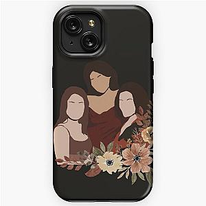 Brown flowers Charmed ones  iPhone Tough Case