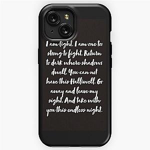 Woggie man spell from charmed iPhone Tough Case