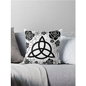 Charmed Triquetra. Pagan, Wicca, Witches Throw Pillow