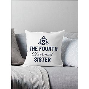 The Fourth Charmed Sister - Triquetra design Throw Pillow