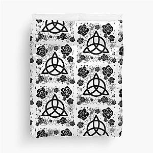 Charmed Triquetra. Pagan, Wicca, Witches Duvet Cover