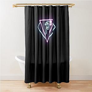 Charmed P3 Club Neon Sign Shower Curtain