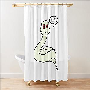 Charmed Snake Shower Curtain