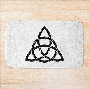 Charmed Sign  Triquetra  Witches Knot  The Power of Three Bath Mat