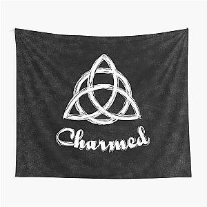 Charmed Sign  Triquetra  Witches Knot  Witch Symbol  Drawing for Spiritual Women Tapestry