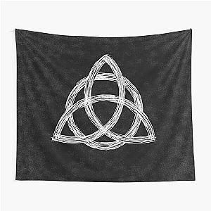 Charmed Sign  Triquetra  Witches Knot  Witch Symbol  Drawing for Spiritual Women Tapestry