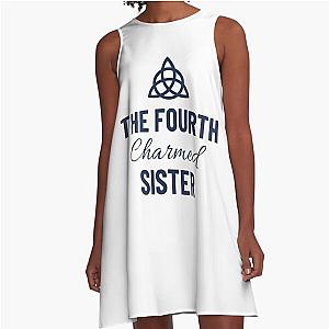 The Fourth Charmed Sister - Triquetra design A-Line Dress