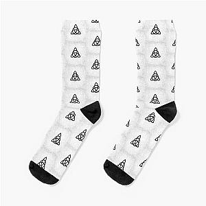 Charmed Sign  Triquetra  Witches Knot  The Power of Three Socks