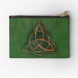 Book of Shadows - Charmed Triquetra Design Zipper Pouch