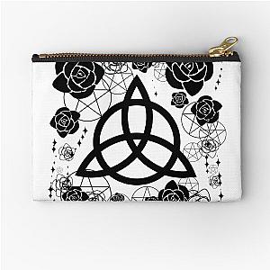 Charmed Triquetra. Pagan, Wicca, Witches Zipper Pouch