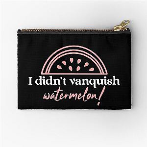 I didn't Vanquish Watermelon! - Charmed design Zipper Pouch