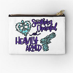 Southern Charmed and Heavily Armed Zipper Pouch