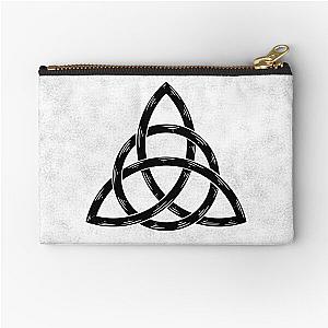 Charmed Sign  Triquetra  Witches Knot  The Power of Three Zipper Pouch