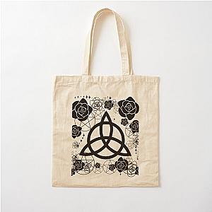 Charmed Triquetra. Pagan, Wicca, Witches Cotton Tote Bag