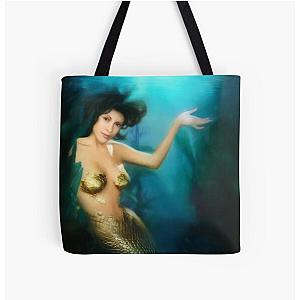 Charmed Mermaid All Over Print Tote Bag