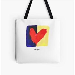 Charmed For You Card All Over Print Tote Bag