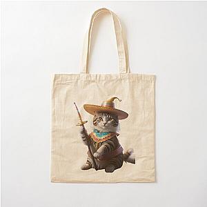 cute charmed cat  Cotton Tote Bag