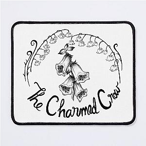 The Charmed Crow Flower Logo Mouse Pad