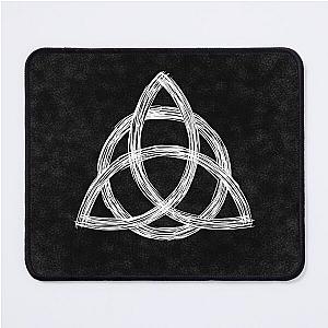 Charmed Sign  Triquetra  Witches Knot  Witch Symbol  Drawing for Spiritual Women Mouse Pad