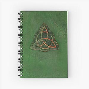 Book of Shadows - Charmed Triquetra Design Spiral Notebook